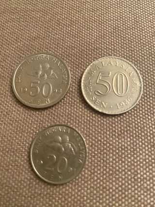 Set monete Malesia