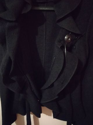 Chaqueta vestir negra