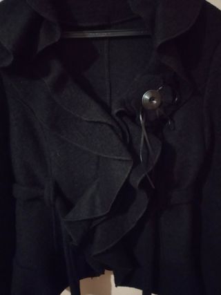 Chaqueta vestir negra
