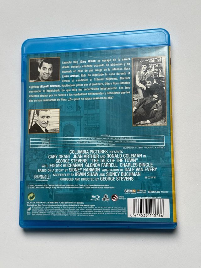 El Asunto Del Dia 1942 blu ray