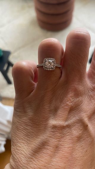 Anillo compromiso Oro 18 kilates
