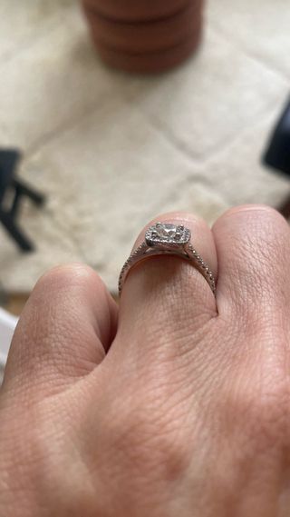 Anillo compromiso Oro 18 kilates