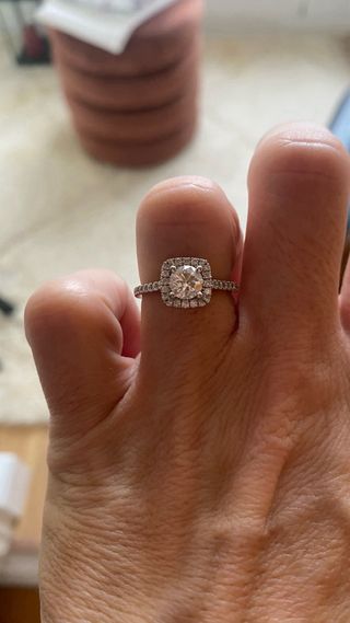 Anillo compromiso Oro 18 kilates