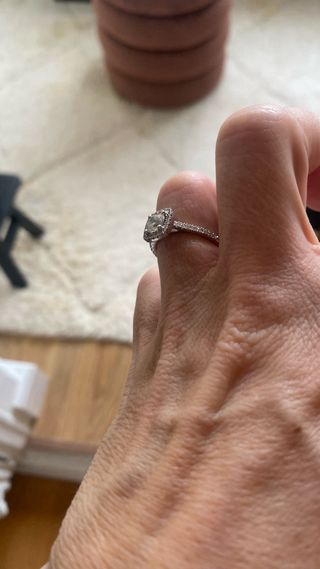 Anillo compromiso Oro 18 kilates