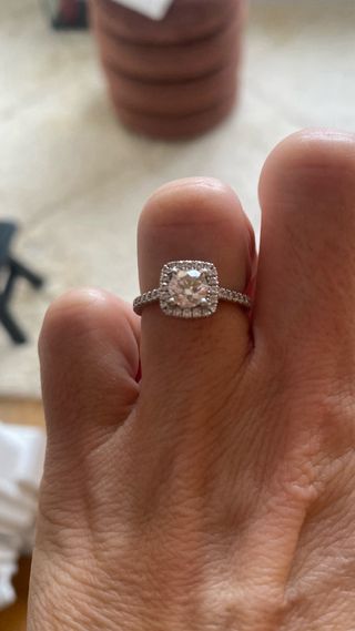Anillo compromiso Oro 18 kilates