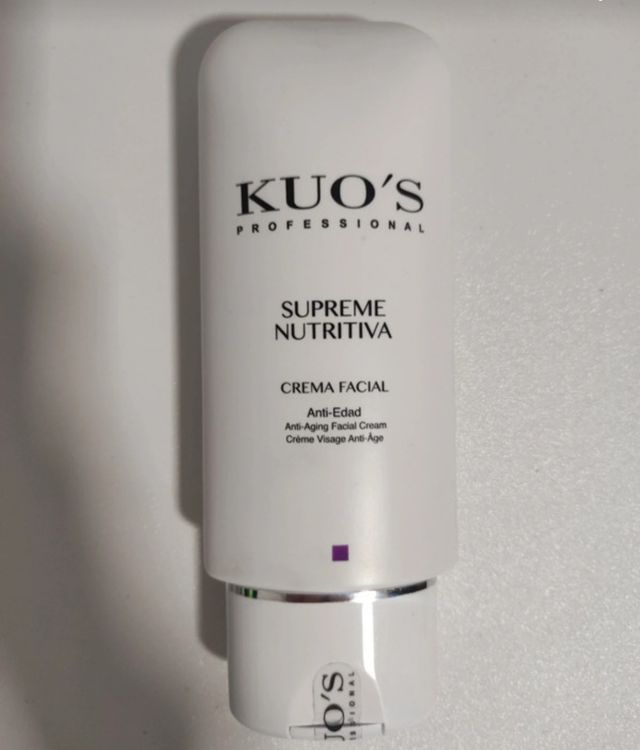 Crema antiedad Kuo's Supreme Nutritiva.