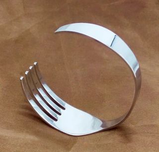 BRAZALETE PULSERA TENEDOR MUJER