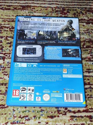 Juego Wii U WatchDogs 