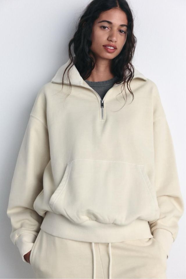 Sudadera polo Zara