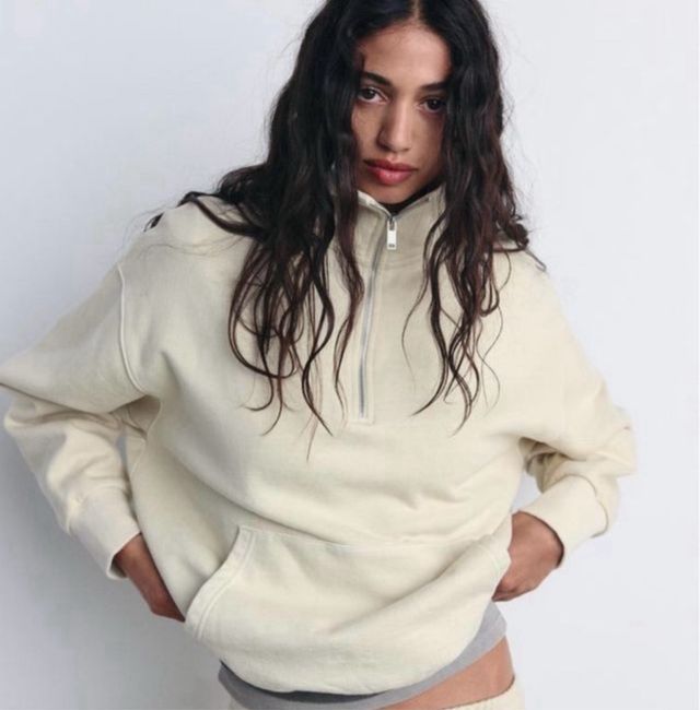 Sudadera polo Zara