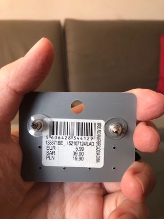 Pendientes perlas Parfois