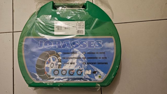 Cadenas nieve Jorasses SIN ESTRENAR