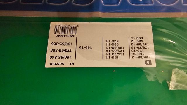 Cadenas nieve Jorasses SIN ESTRENAR