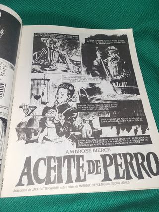 Antiguo comic terror creepy