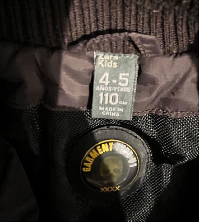 Cazadora Zara niño