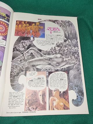 Comic 1980 schwer metall