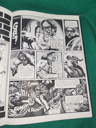 Comic 1980 schwer metall