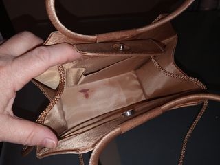 Bolso fiesta dorado