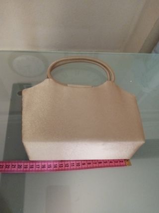 Bolso fiesta dorado