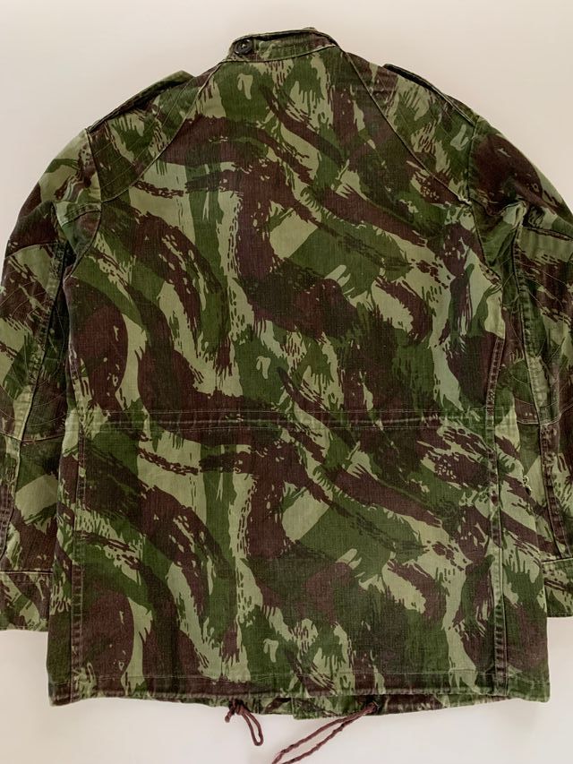 Chaqueta Camo Lizard Paracaidista Portugal VTG 70