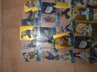 Cartas y tazos de Dragon Ball