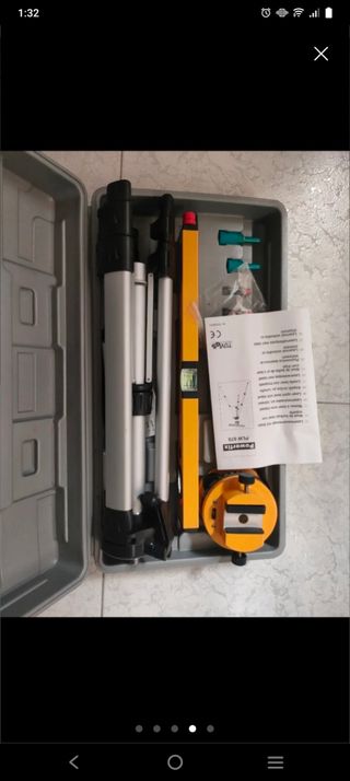 Máquina nivel láser 