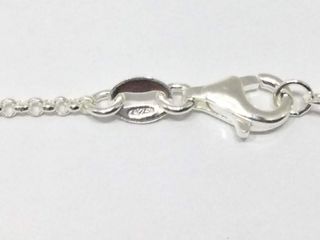 collar plata 925mm 22cm