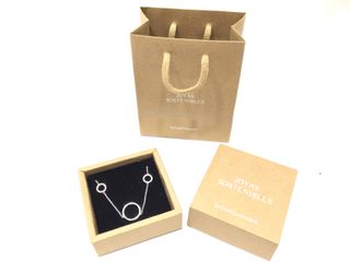 collar plata 925mm 22cm