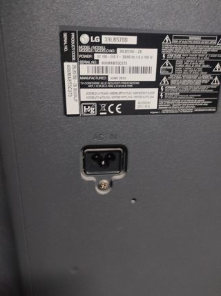 Televisión LG piezas