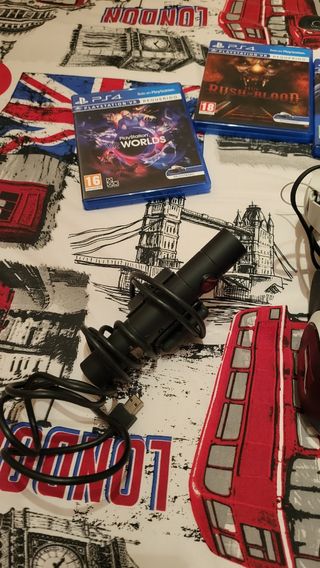 Gafas PlayStation VR, 5 juegos, 2 PsMove, camaraV2