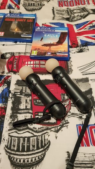 Gafas PlayStation VR, 5 juegos, 2 PsMove, camaraV2