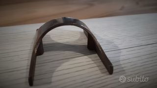 35x Maniglia vintage anni 70 bronzata con basament