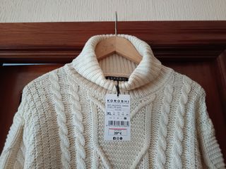 Jersey beige,T.XL,de Koroshi, Nuevo