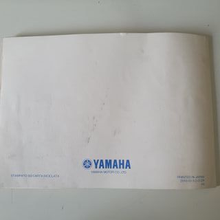 Libretto uso e manutenzione YAMAHA FZ8
