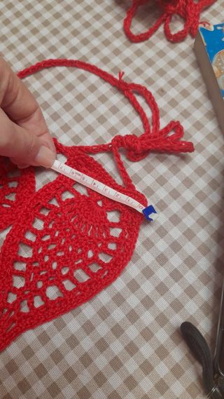 Bikini mujer Rojo microbikini