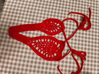 Bikini mujer Rojo microbikini