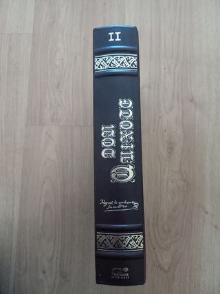 Libro Don Quijote edición coleccionista tomo 2