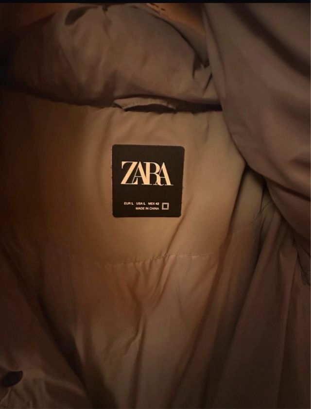 Abrigo Zara URGE VENDER