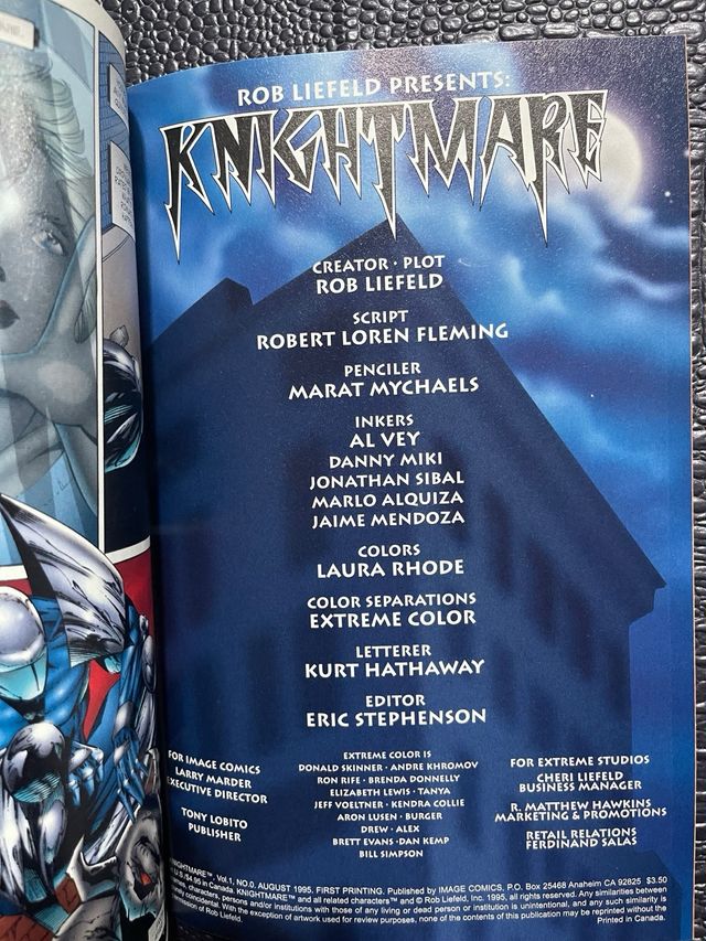 Fumetti KNIGHTMARE vol. 0