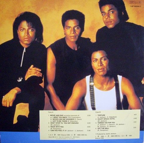 The Jacksons. Greatest Hits. LP 1989. PROMO.