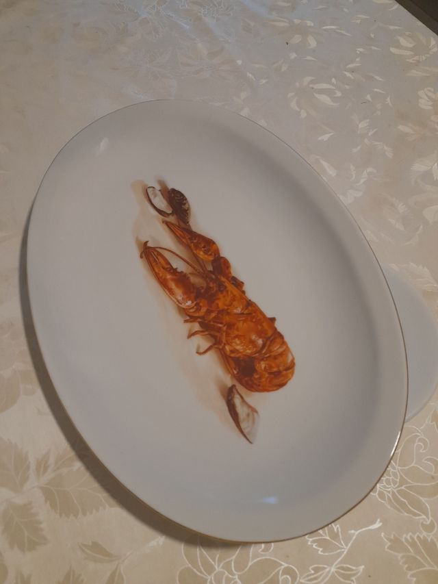 Vassoio piatto da portata pesce bavaria