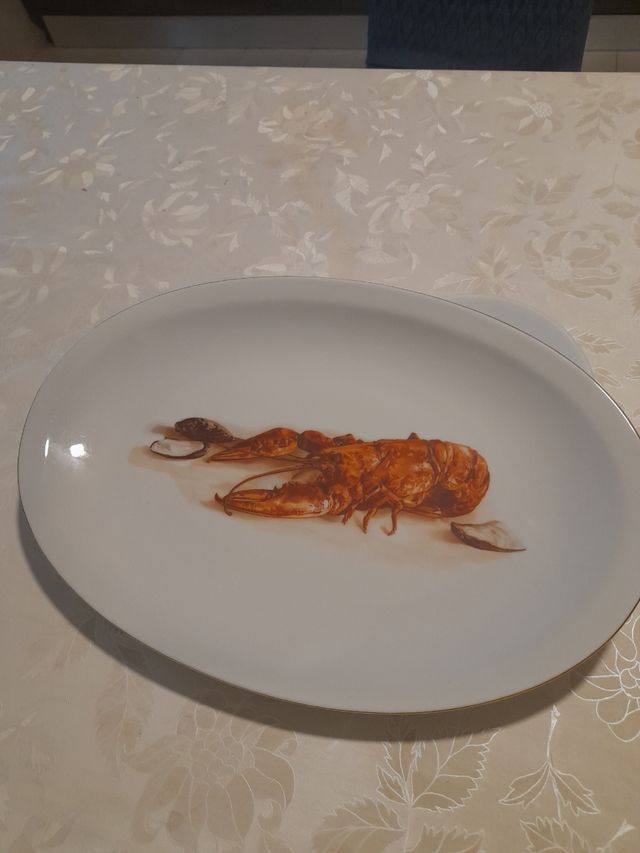 Vassoio piatto da portata pesce bavaria