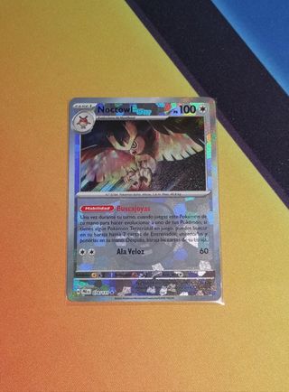 Noctowl Masterball Reverse carta Pokemon PRE