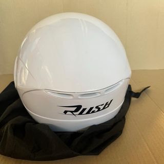 Casco blanco nuevo Rush Talla M