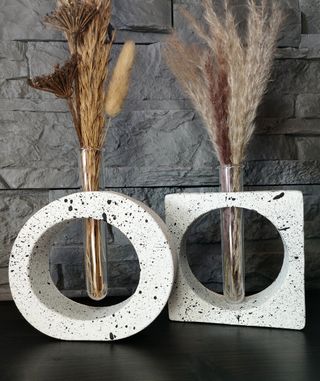 Elegante Coppia Vasi Design Home