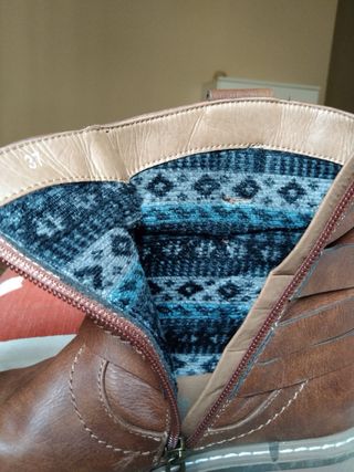 Botines piel num 37