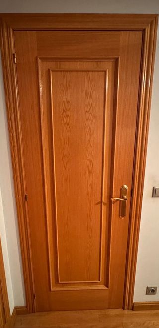 Puertas de roble completas