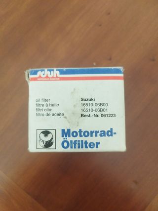 Filtro aceite Suzuki
