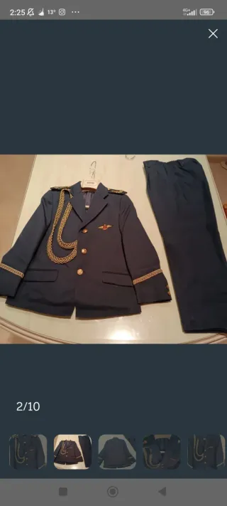 Traje de comunión y complementos  estilo marinero