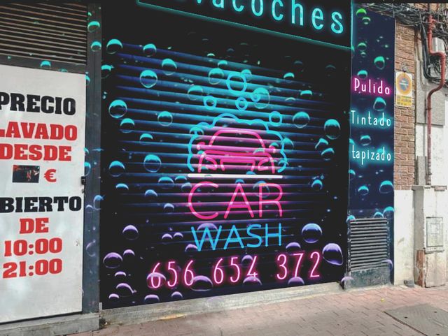 GRAFFITI pintor decorador mural escaparate diseño